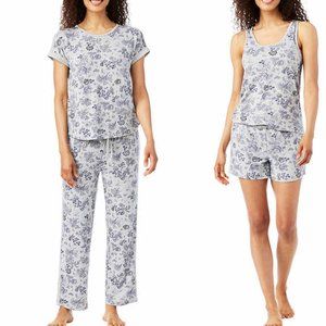 Lucky Brand Ladies 4-Piece Pajama Set